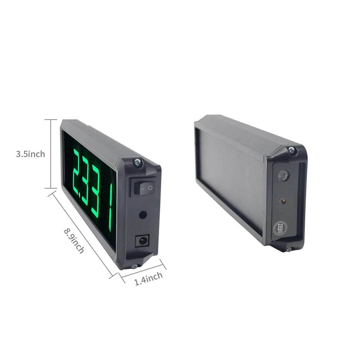 Single Running Training Red Green Display LED Wireless Laser Timer // Chronomètre Laser LED