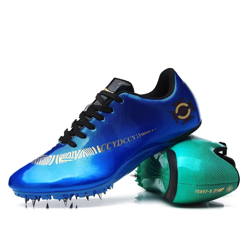 Lightweight Comfortable Sprint Track Shoes for Men Women Rubber Insole Outdoor Nail Running Sport Shoes Spikes