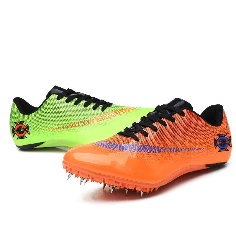 Lightweight Comfortable Sprint Track Shoes for Men Women Rubber Insole Outdoor Nail Running Sport Shoes Spikes