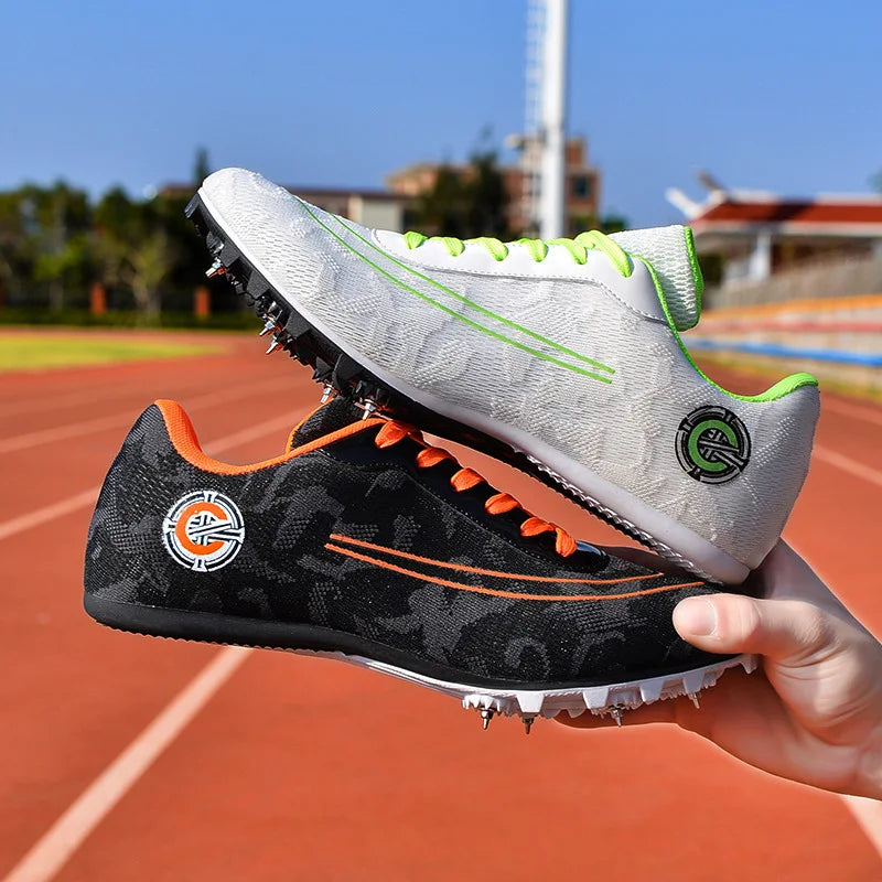 Men and Women's 7 Spike Middle Sprint Competition and Training Shoes// Chaussures de sprint Entrainement ou compétition.
