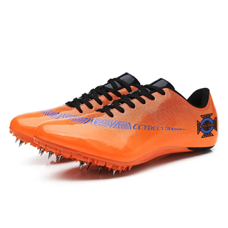 Lightweight Comfortable Sprint Track Shoes for Men Women Rubber Insole Outdoor Nail Running Sport Shoes Spikes