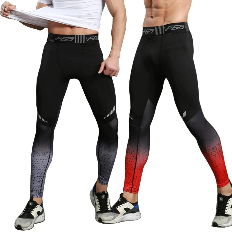 Mens Compression Pants Quick Dry Fit  // CYCLISTE DE COMPRESSION HOMME