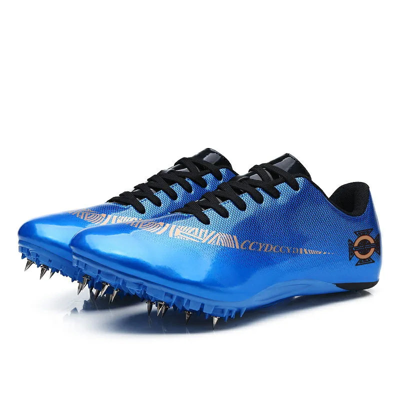 Lightweight Comfortable Sprint Track Shoes for Men Women Rubber Insole Outdoor Nail Running Sport Shoes Spikes