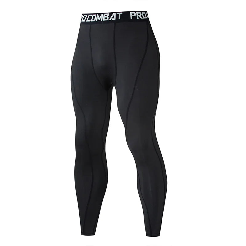 Mens Compression Pants Quick Dry Fit  // CYCLISTE DE COMPRESSION HOMME