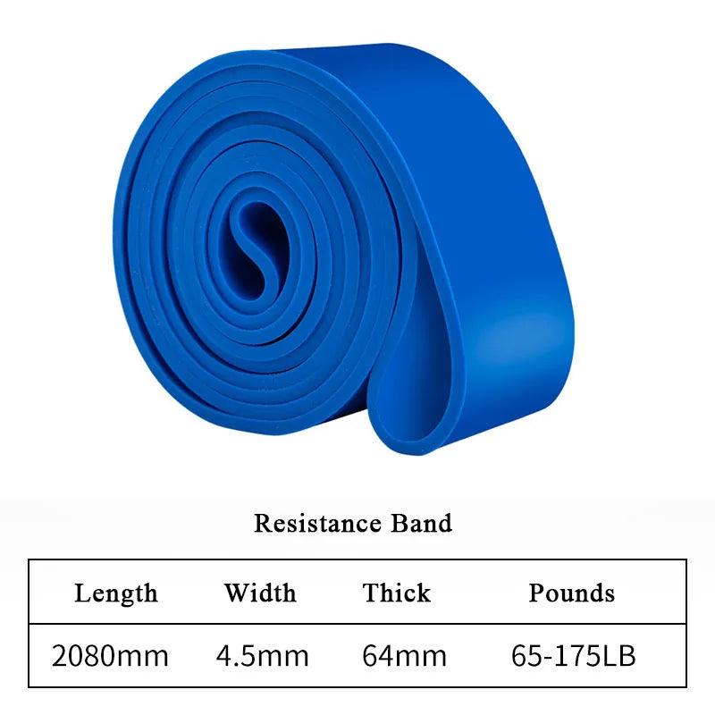 Heavy Duty Resistance Band Latex Elastic Belt Pull Up Assist for Pilates // élastique de résistance en latex