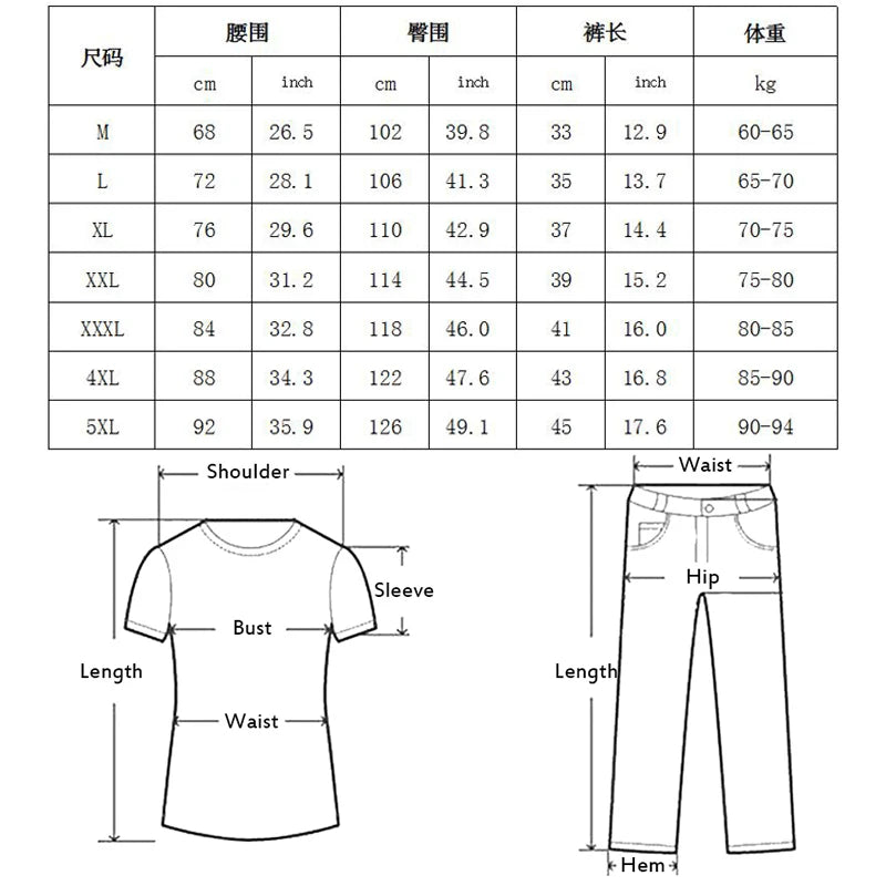 5XL Gyms Mens Fitness Basketball Shorts // SHORT DE SPORT GRANDE TAILLE 5 XL