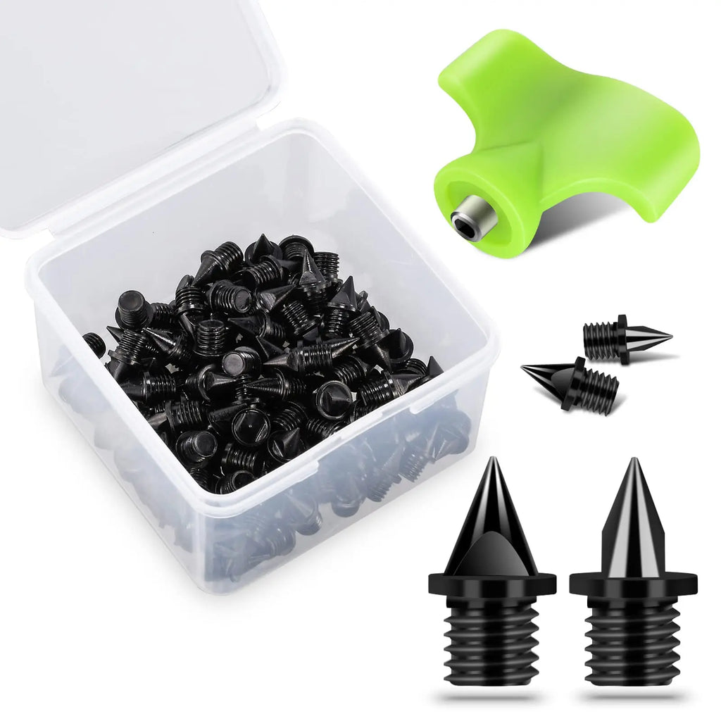 100pcs 1/4inch Stainless Steel Track // 100 pointes de rechanges en acier inoxydable