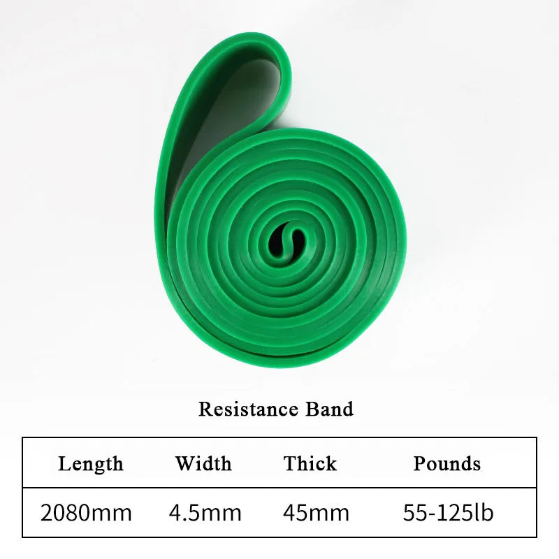 Heavy Duty Resistance Band Latex Elastic Belt Pull Up Assist for Pilates // élastique de résistance en latex