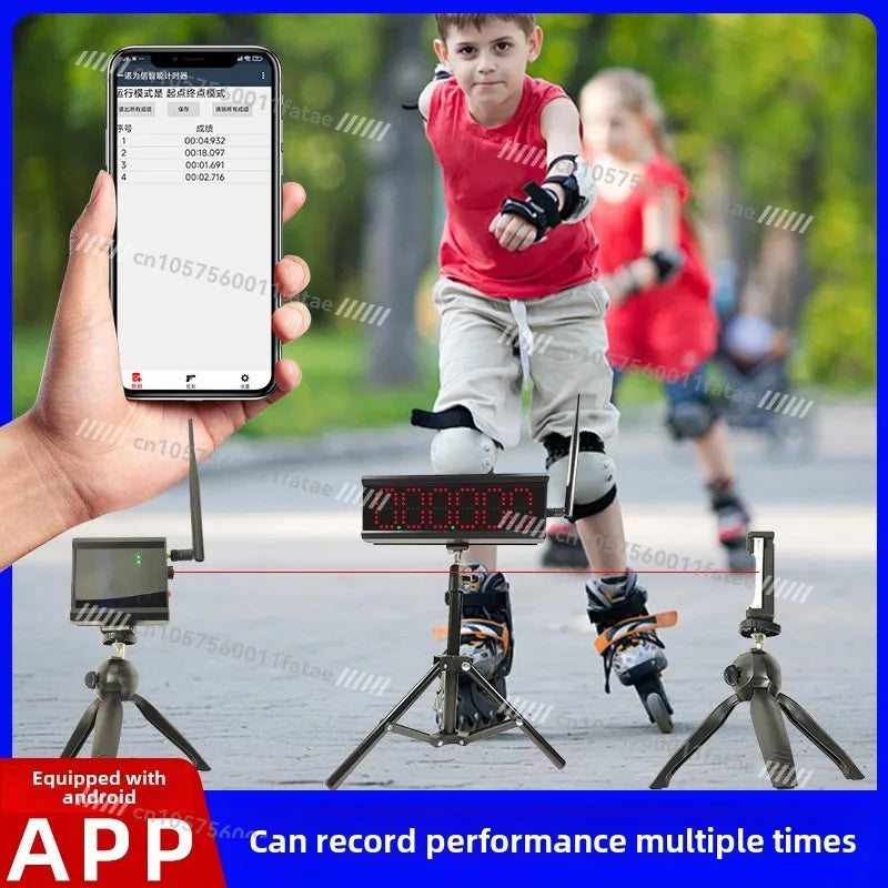 Infrared Laser Timer Track and Field // Chronomètre laser infrarouge pour athlétisme,