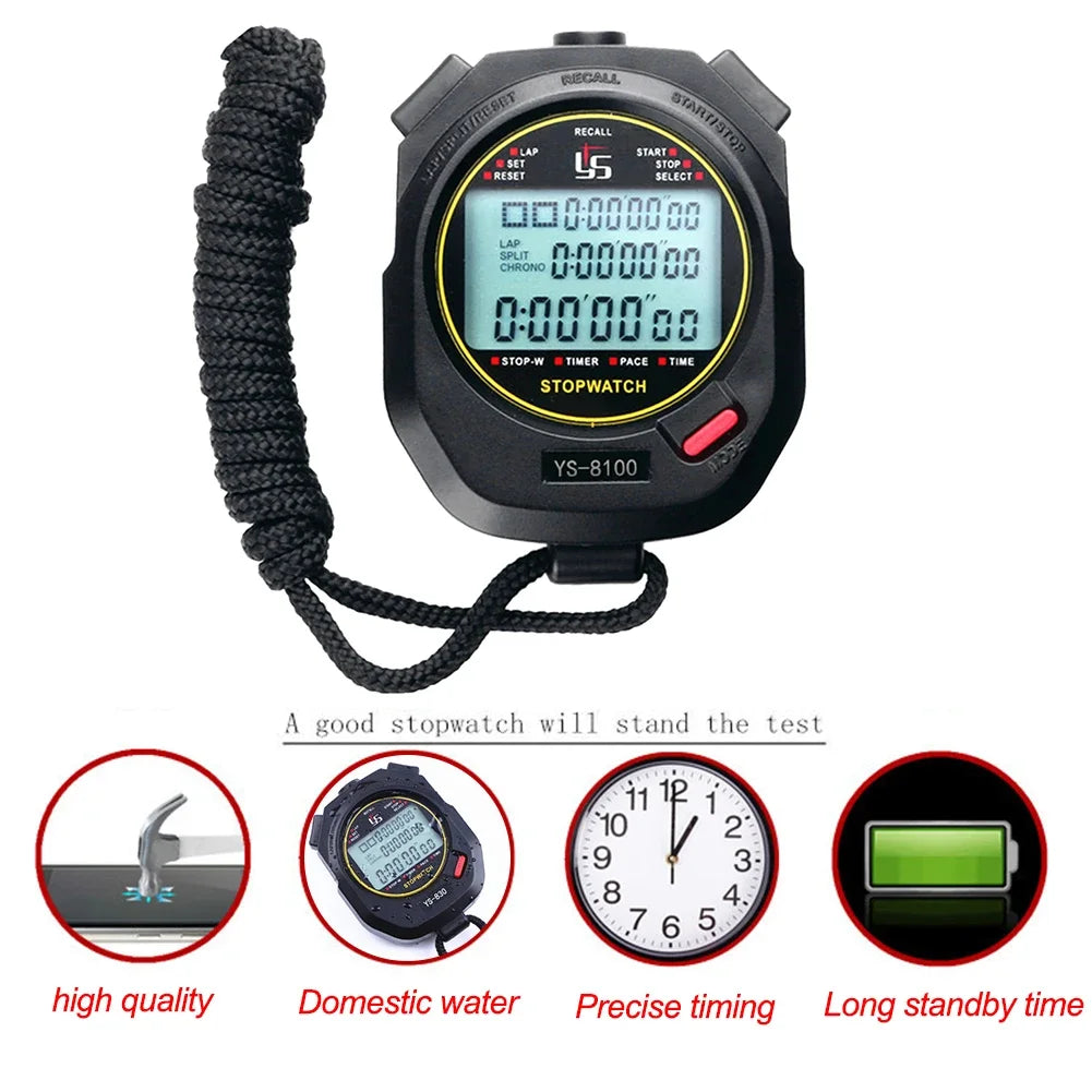 Professional Handheld Digital Stopwatch Timer// CHRONOMETRE ENTRAINEMENT