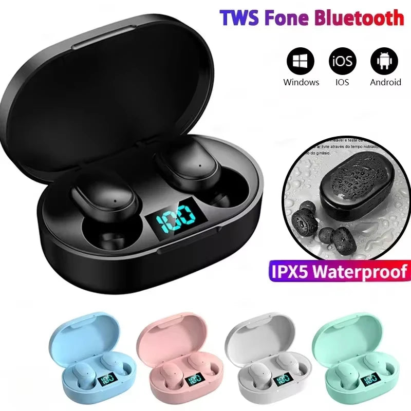 E6S Wireless Bluetooth Earphones // Ecouteurs sans fil