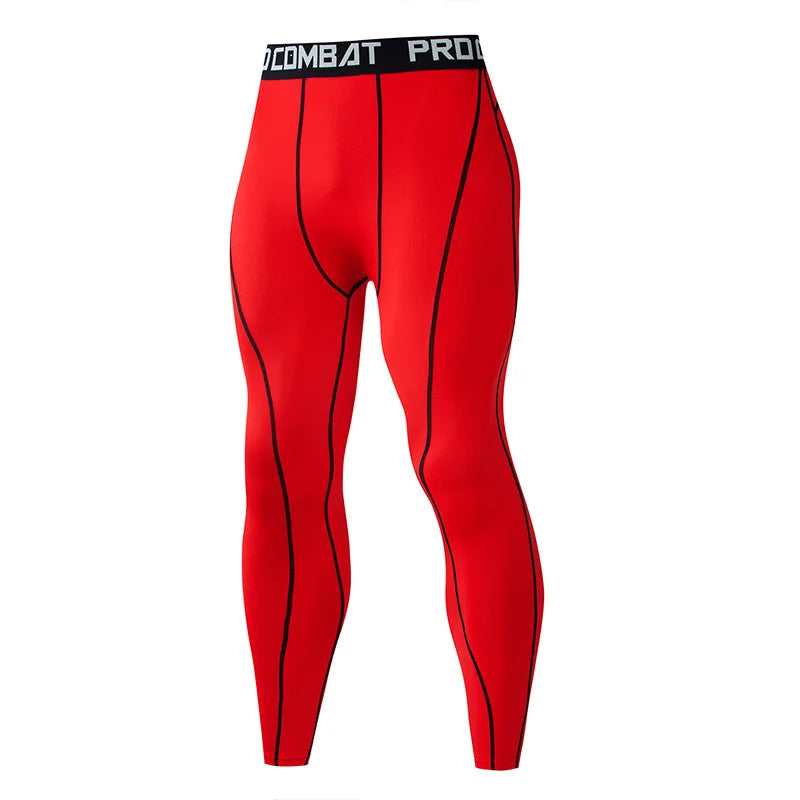 Mens Compression Pants Quick Dry Fit  // CYCLISTE DE COMPRESSION HOMME