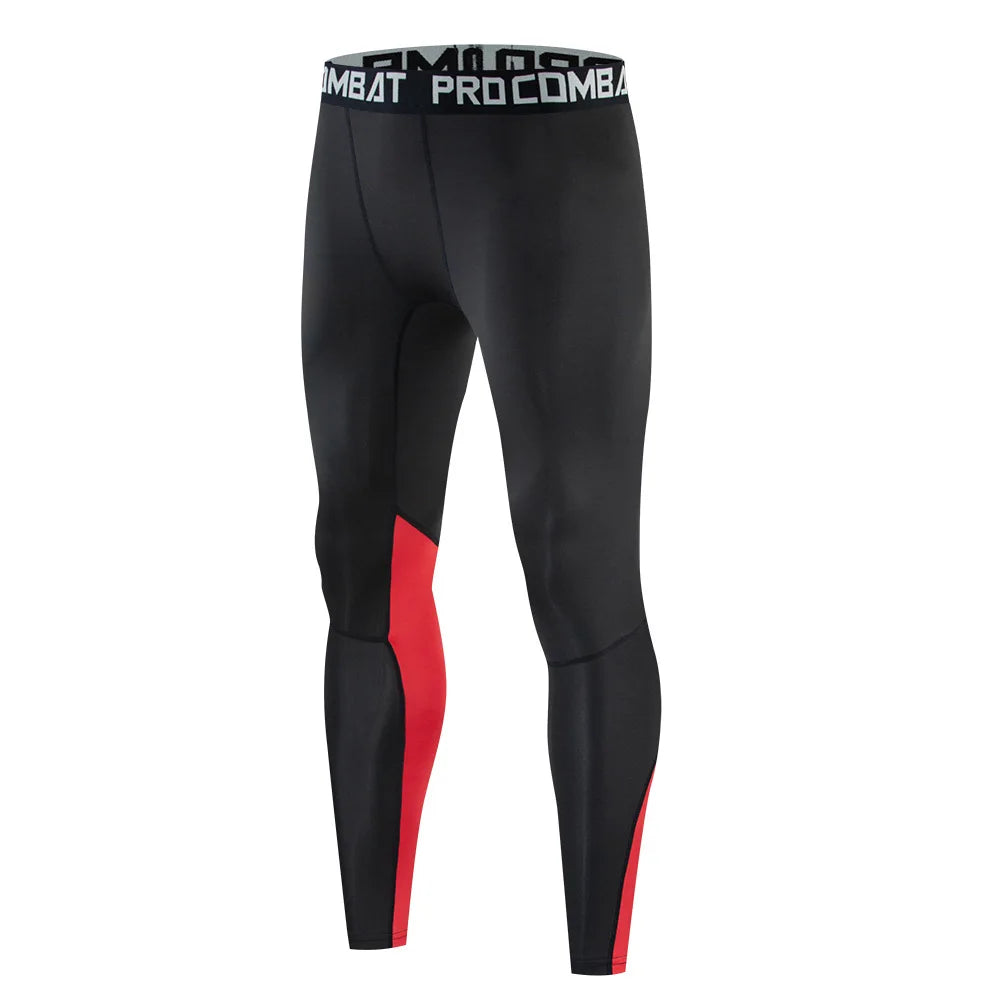 Mens Compression Pants Quick Dry Fit  // CYCLISTE DE COMPRESSION HOMME