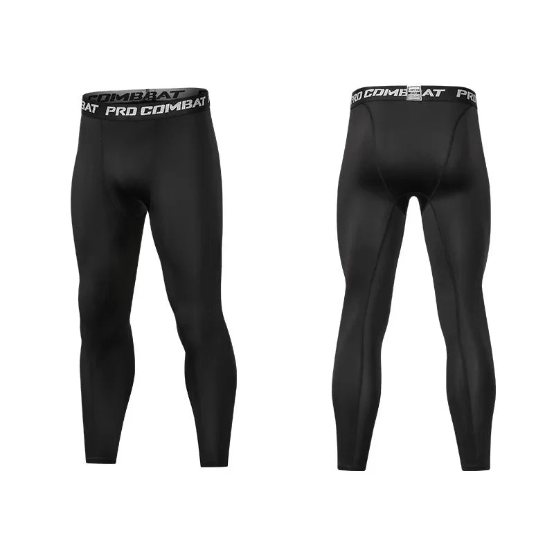 Mens Compression Pants Tights Cool Dry Leggings Sports // PANTALON ET SHORT  DE COMPRESSION HOMME