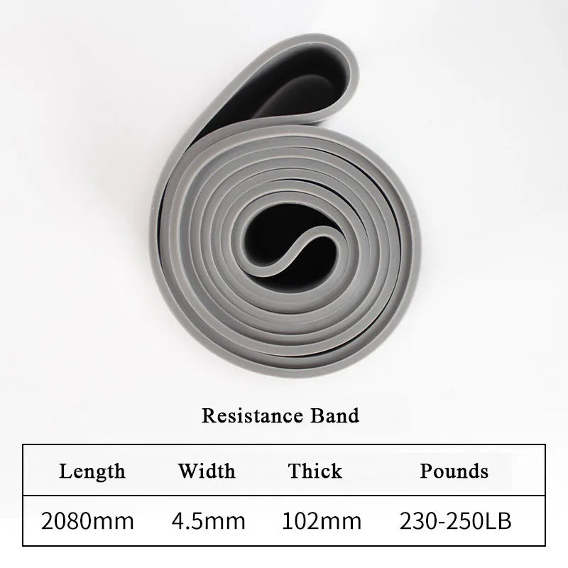Heavy Duty Resistance Band Latex Elastic Belt Pull Up Assist for Pilates // élastique de résistance en latex