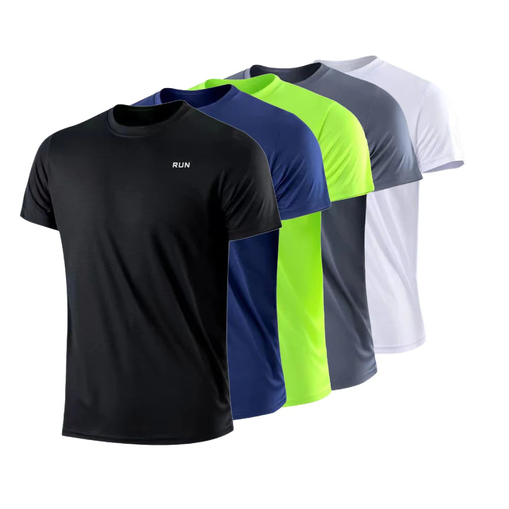 Men's Quick Dry Short Sleeve Gym Running // T-shirt de Sport Manche courte