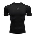 Men Running Compression T-shirt Short  // T shirt de compression Homme