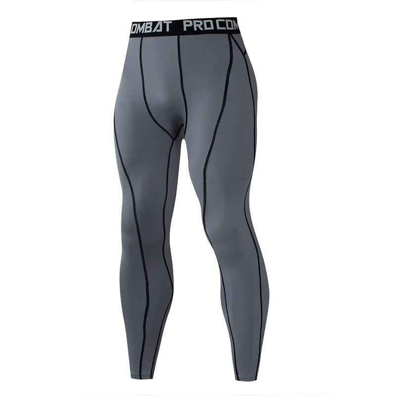 Mens Compression Pants Quick Dry Fit  // CYCLISTE DE COMPRESSION HOMME