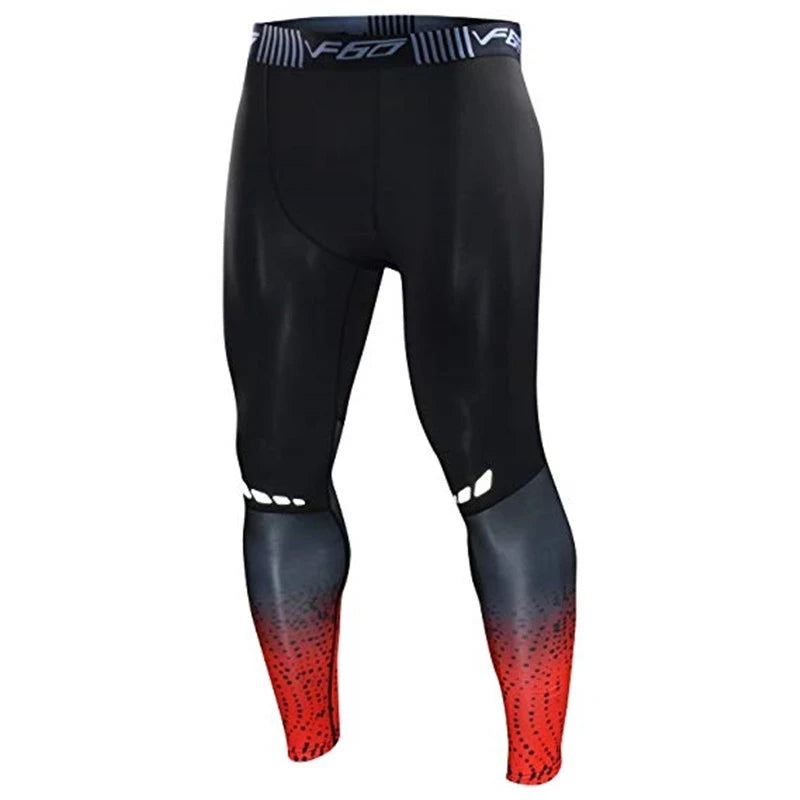 Mens Compression Pants Quick Dry Fit  // CYCLISTE DE COMPRESSION HOMME