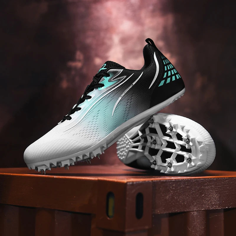 New Track＆Field Shoes Professional Nail Shoes Sprinters Anti Slip Run Training Shoe High-quality Student Long Jump Sneakers