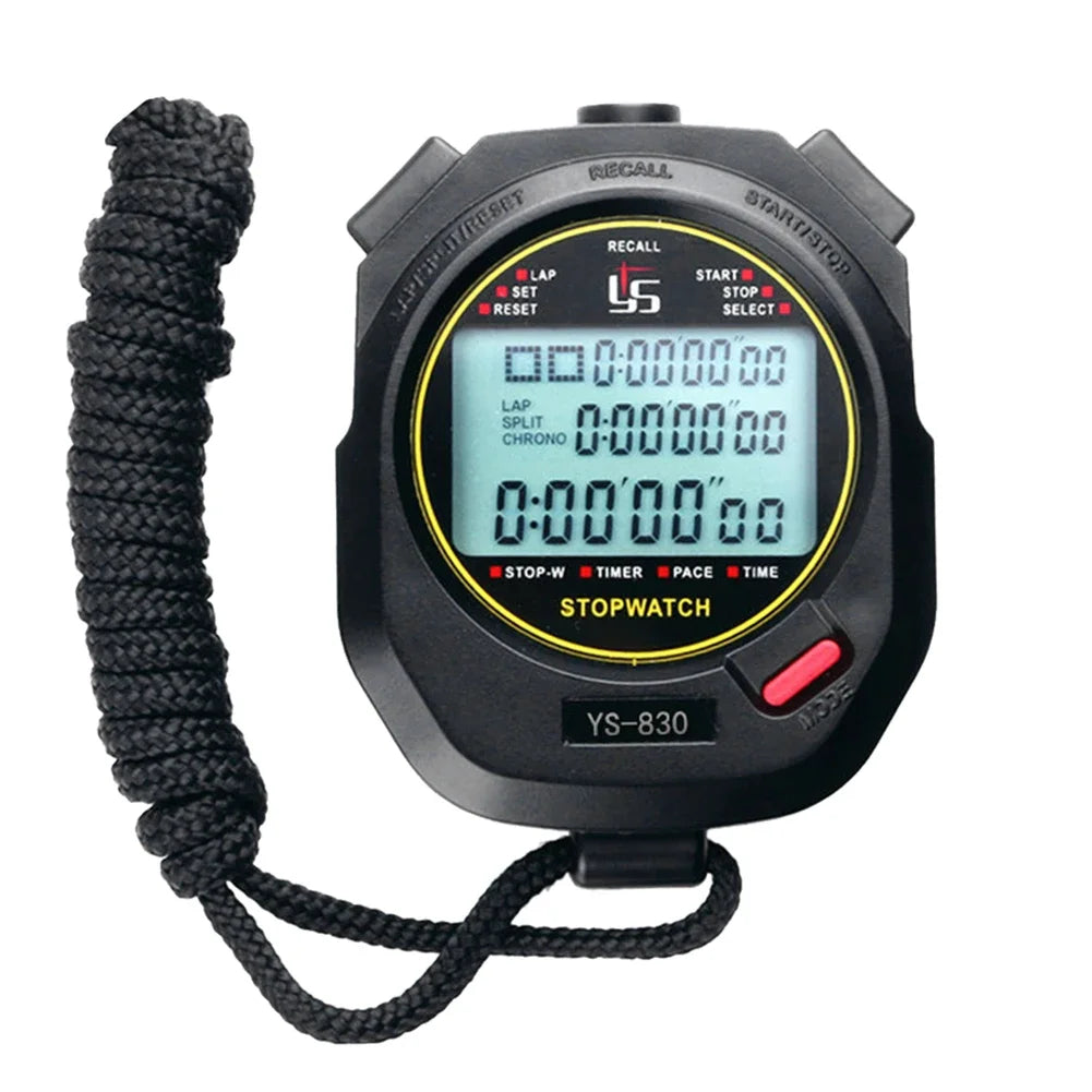 Professional Handheld Digital Stopwatch Timer// CHRONOMETRE ENTRAINEMENT