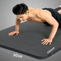 Exercise Pad for Home Gym Floor Workout Non-slip Yoga Mat Pilates Fitness Mat 15mm Thicknes Non Slip Yoga Cushion Travel Fitness