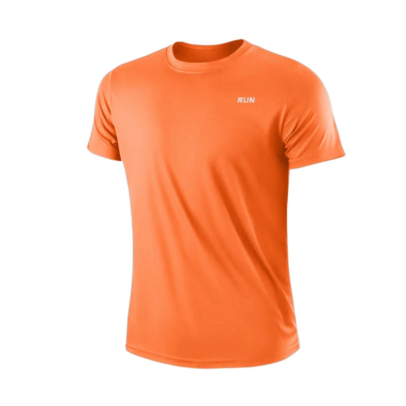 Men's Quick Dry Short Sleeve Gym Running // T-shirt de Sport Manche courte