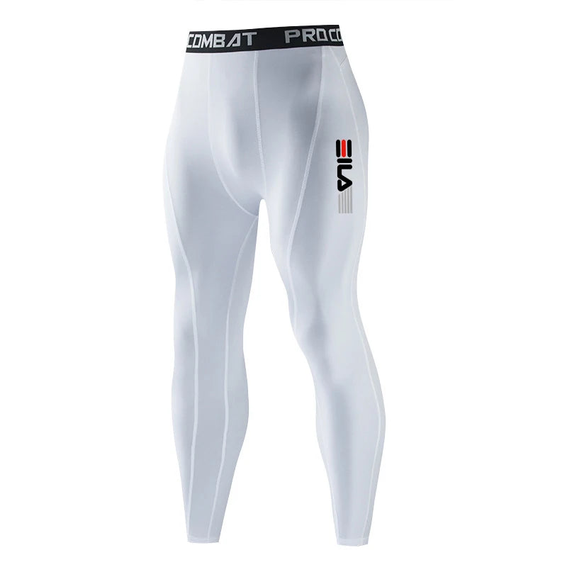 Men Gym Sportswear Muscle Bodybuilding Compression// Pantalon sport Homme