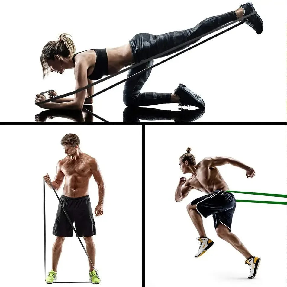 Unisex Fitness Band Pull Up Elastic Rubber Bands Resistance // Bande Elastique de résistance pour entrainement