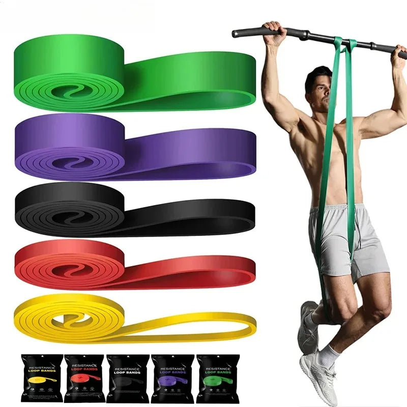 Unisex Fitness Band Pull Up Elastic Rubber Bands Resistance // Bande Elastique de résistance pour entrainement