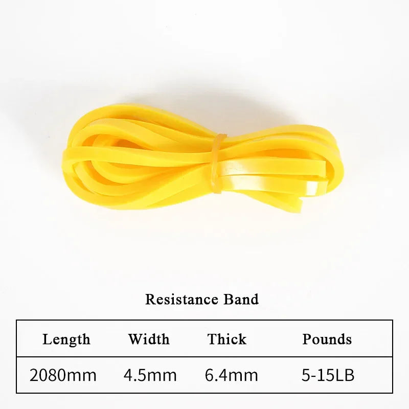 Heavy Duty Resistance Band Latex Elastic Belt Pull Up Assist for Pilates // élastique de résistance en latex