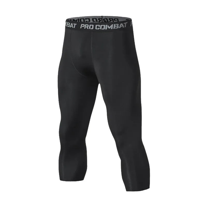 Mens Compression Pants Tights Cool Dry Leggings Sports // PANTALON ET SHORT  DE COMPRESSION HOMME